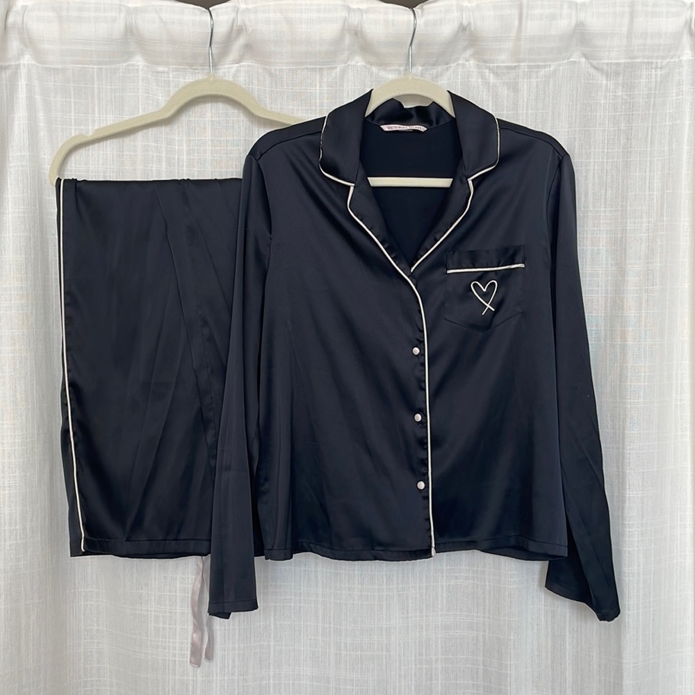 Black Victoria Secret Pajama Set